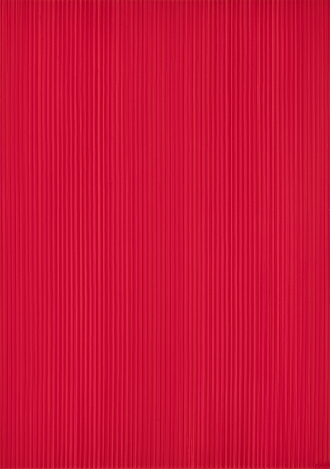 Who Likes Red?, 2017, Acrylic on epoxy resin, aluminum frame, 92x65x6cm