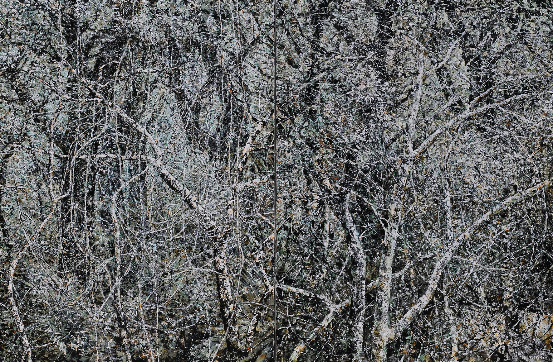 Wilderness 2015 Acrylic on canvas 210x320cm