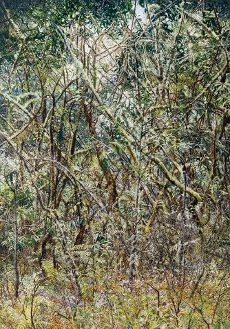 Forest03, 2015, Oil on canvas, 259x182cm