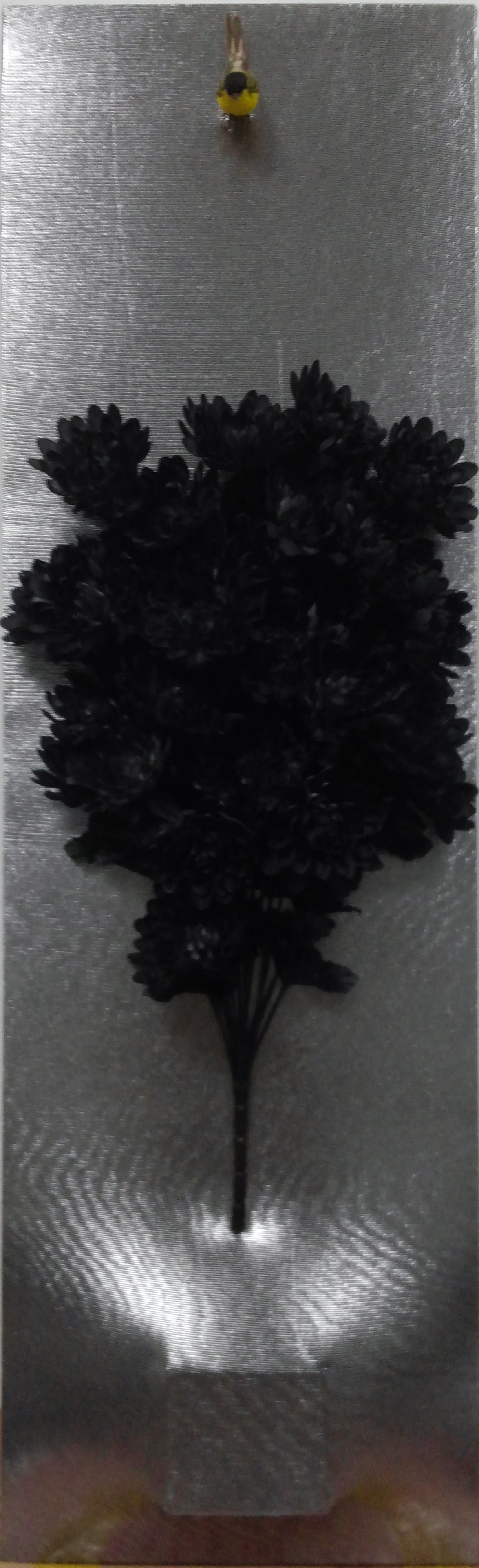 최미아, 검은 정물-2014, 2014, 혼합재료, 115x35x15(D)cm