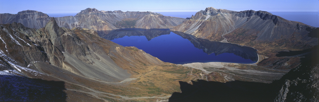 Mount Paektu, NORTH KOREA, 1987, Pigment Print, 57 1/16x18 3/4 inches