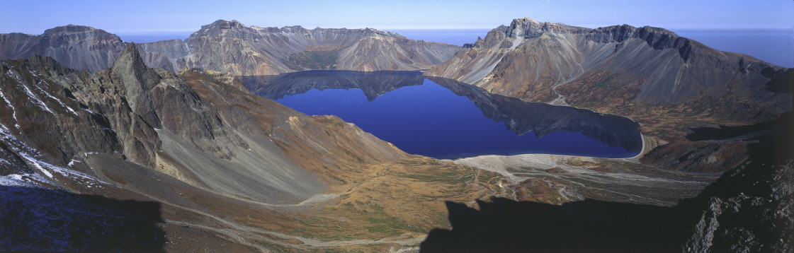 Mount Paektu, NORTH KOREA, 1987, Pigment Print, 57 1/16x18 3/4 inches