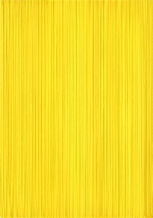 Who Likes Yellow?, 2017, Acrylic on epoxy resin, aluminum frame, 92x65x6cm