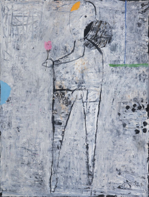 Untitled, 1992, Mixed media, 74x56cm