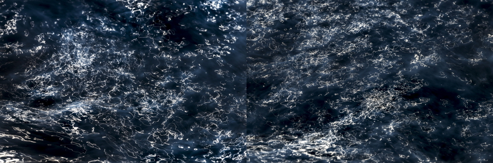 Luminescence, Here and There BL_1-1, 1-2 (The Sauntering Luminescence), 2016, Archival Pigment Print, 110x180cmx2