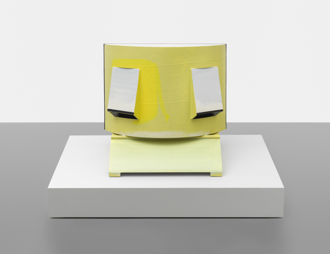 Theatro Dolby, 2017, MDF, wood, mounted, oil paint, vinyl, lacquer paint, 60 x 70 x 55cm