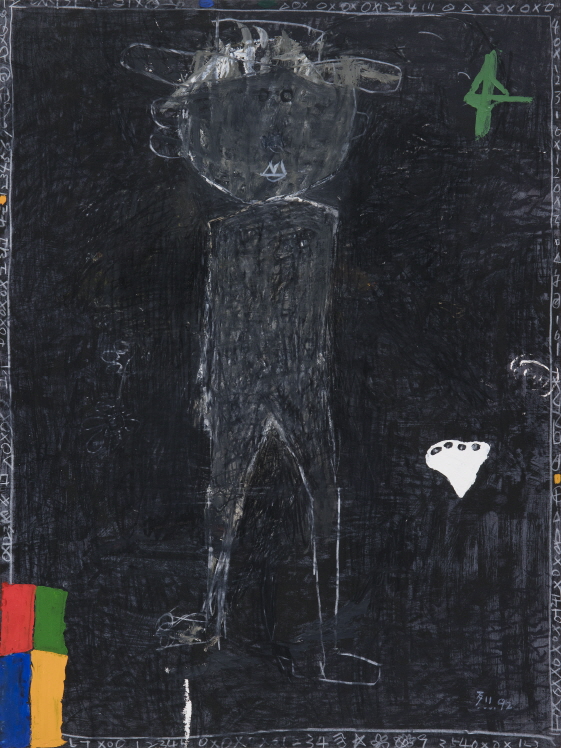 Untitled, 1992, Mixed media, 76x55.5cm