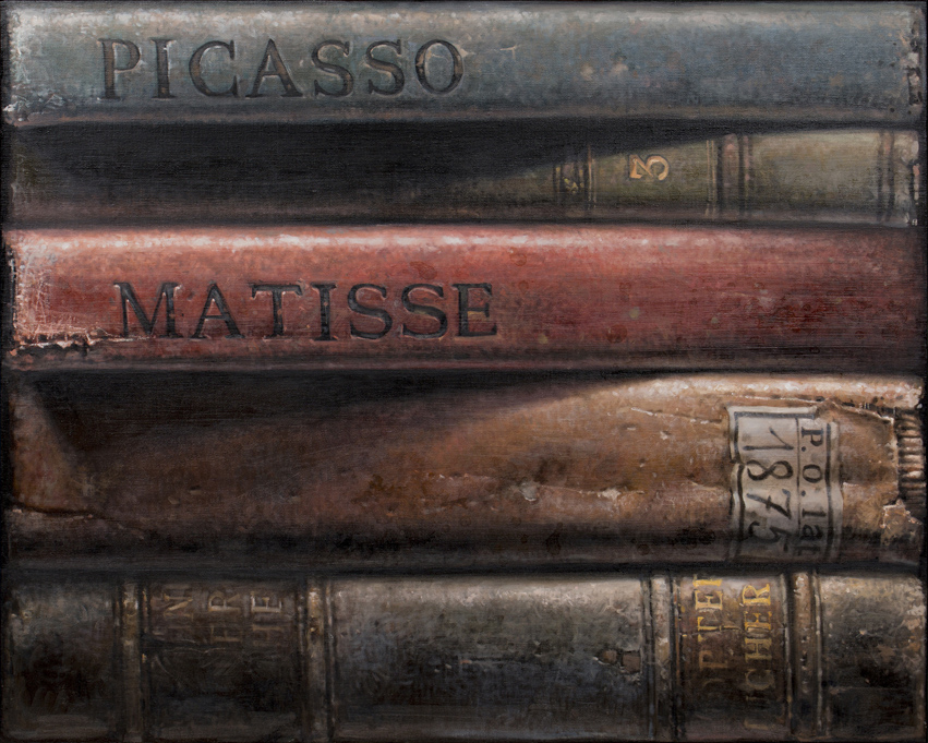 Hardbacks#3, 2015, Oil on canvas, 73x91cm