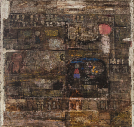 Untitled, 1976, Mixed media, 146x146cm