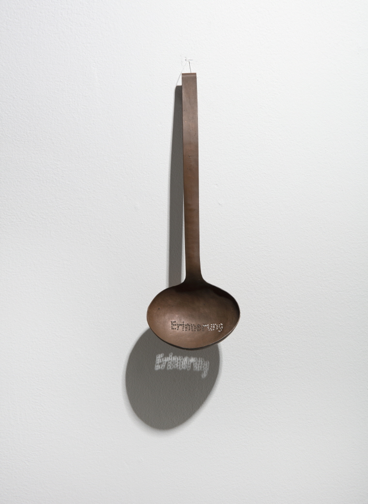 AHN Kyuchul, Ladle of Memories, 1993, Bronze, 6(h)x36x12cm