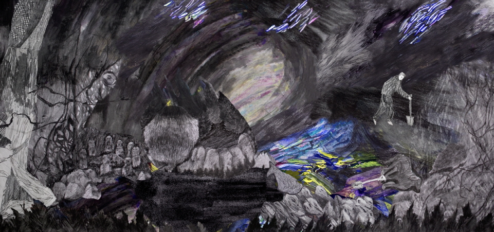Concealed Mountain, 2020, Animated video, Continuous loop (Still image_3)