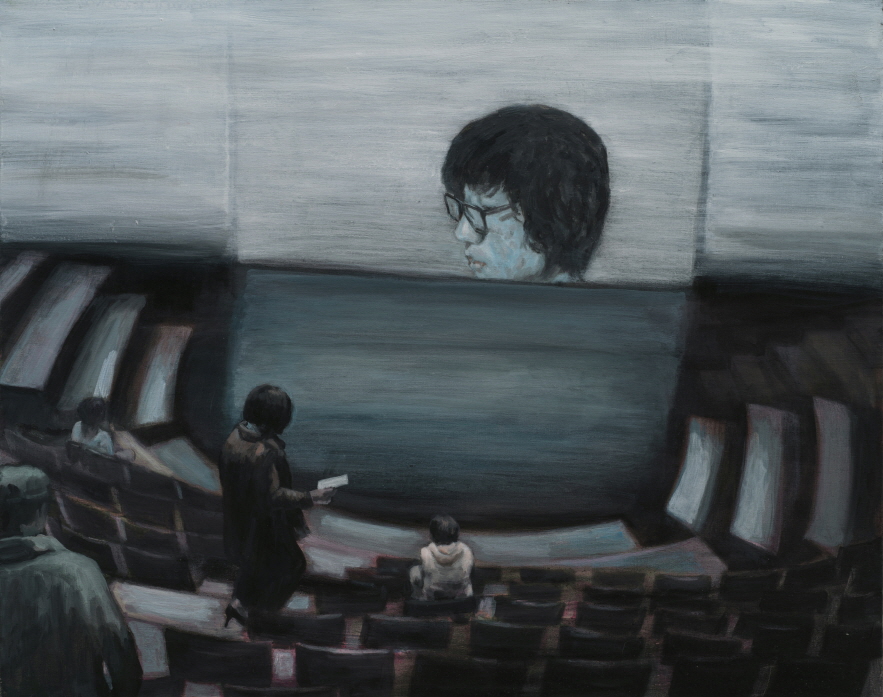 Youth Theater, 2018, Acrylic on canvas, 73x91cm
