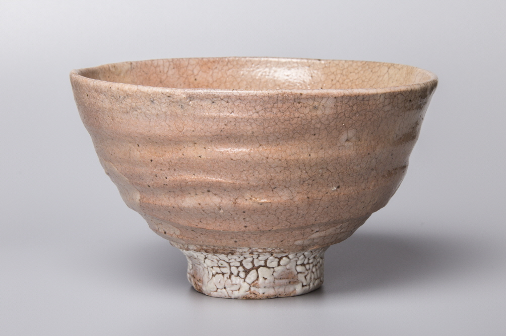 Tea Bowl (Oido type), 2020, Stone ware, wheel throwing, wood firing,  15.2x15.1x9.1(h)cm, Bottom 5.4(d)cm, Weight 374g