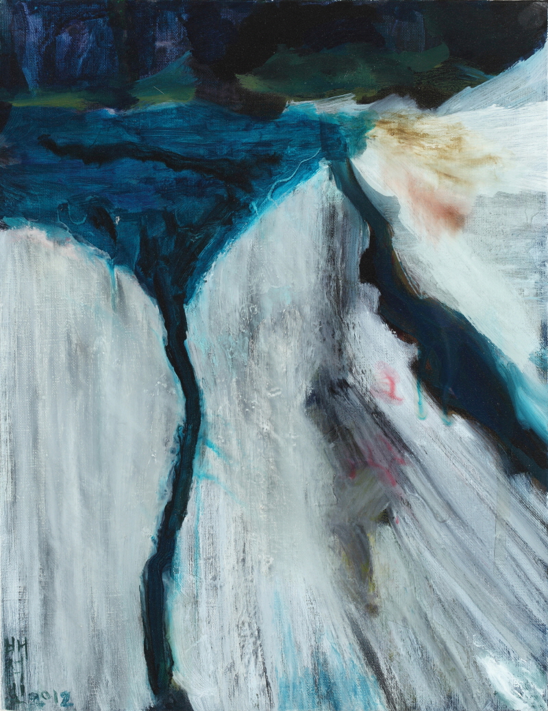 배석빈, Delta, 2012, oil on canvas, 53x45.5cm