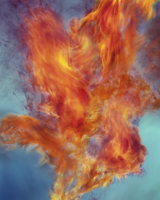 A STATUE OF THE FLAME, 2018, Archival Pigment Print, 146x120cm