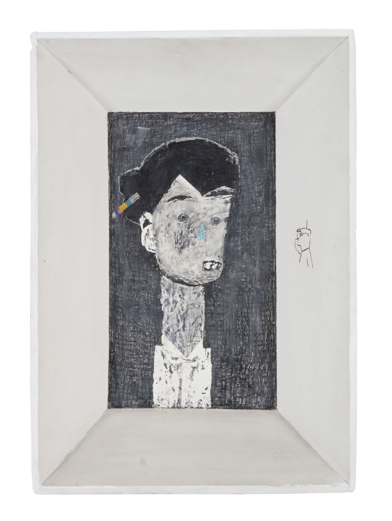 Untitled, 1990, Mixed media, 68x48cm