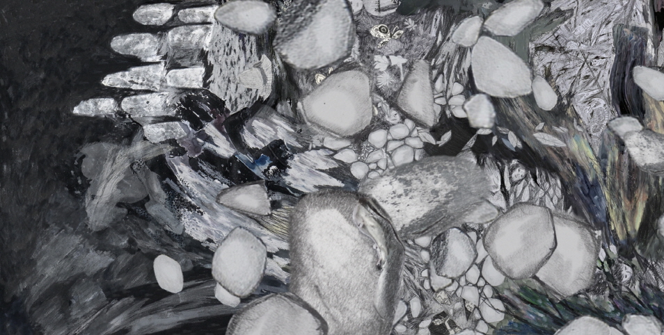 Concealed Mountain, 2020, Animated video, Continuous loop (Still image_2)