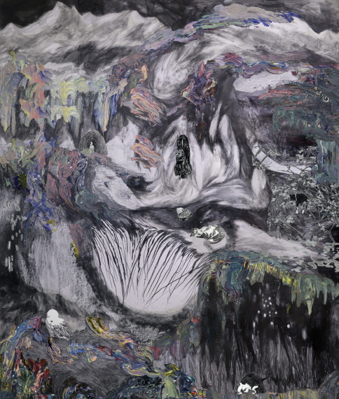 Cascade of Remains, 2020, Animated video, Continuous loop (Still image_3)