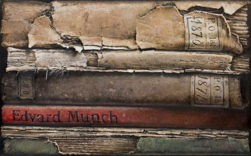 Hardbacks#12, 2015, Oil on canvas, 130x97cm