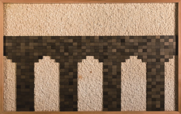 Sleeping City – Bridge, 2000, 1994, Mixed media, 100x160cm