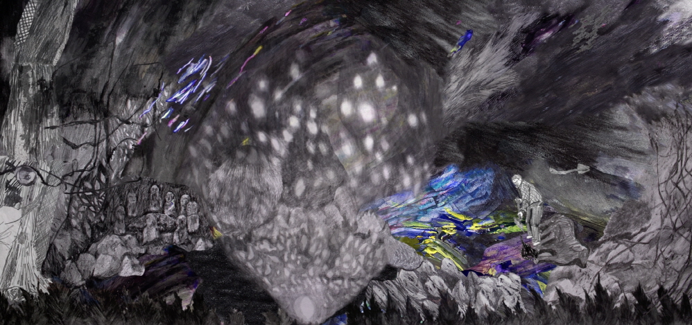 Concealed Mountain, 2020, Animated video, Continuous loop (Still image_4)