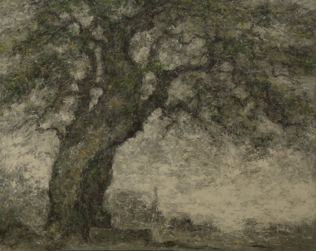 Wind - Tree, 2016, Acrylic on canvas, 181.5×227cm