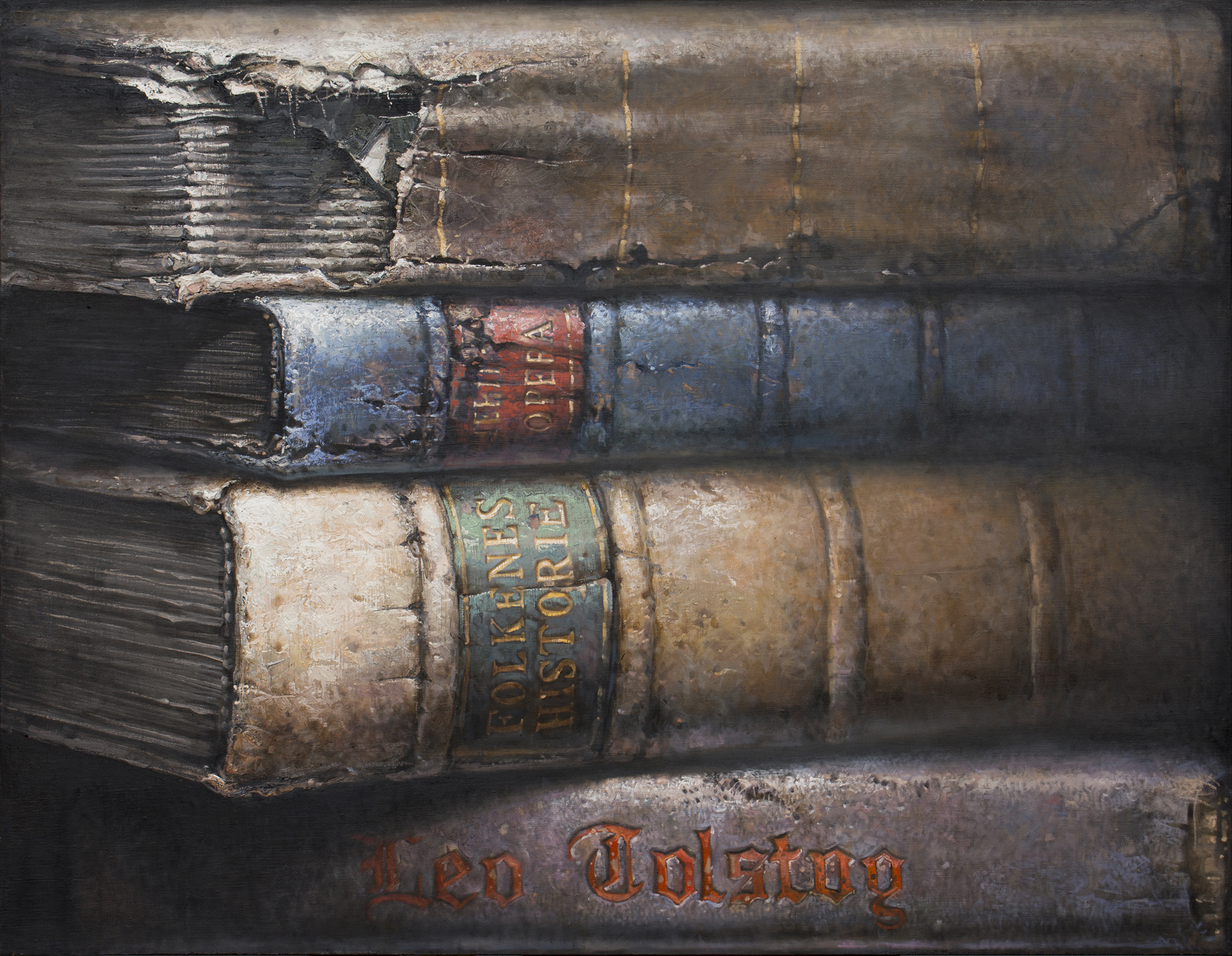 Hardbacks#13, 2015, Oil on canvas, 73x91cm