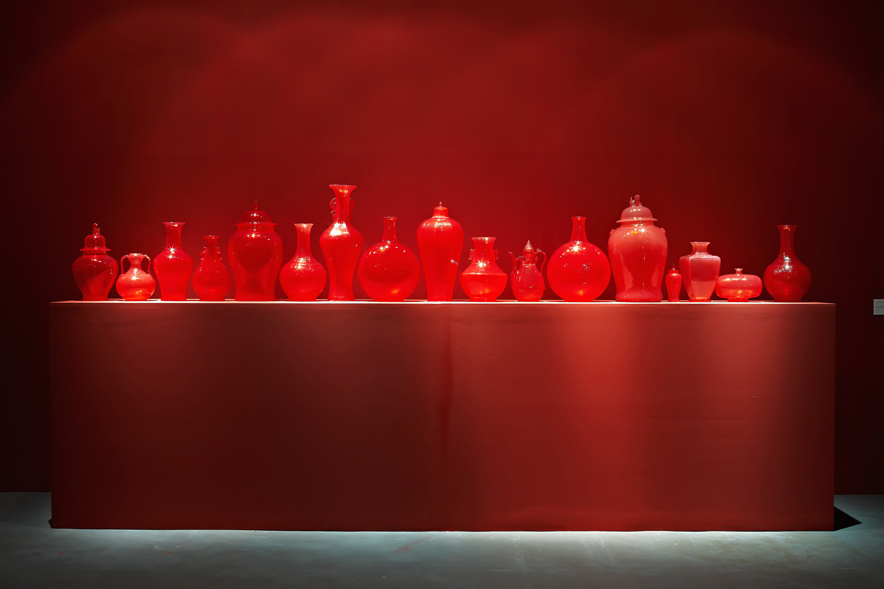 Translation-Ghost Series(Red), 2007-ongoing, Soap, varnish, fragrance, Dimensions variable