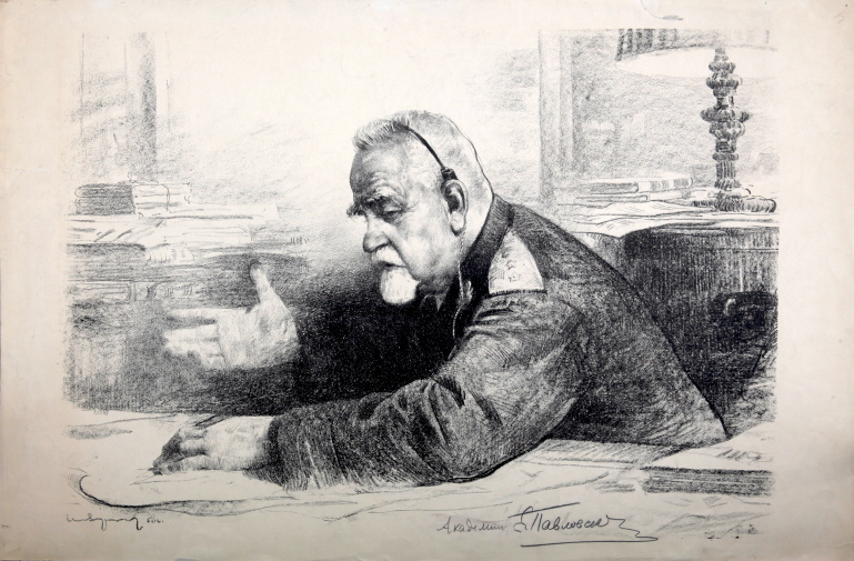 E. N. Pavlovski, 1965, Lithograph, 50×70cm