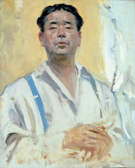 Self-Portrait, 1963, Oil on canvas, 75x60cm