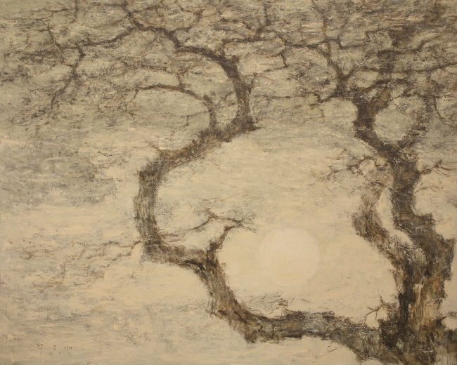 曇日 2007  Acrylic on canvas  181.8x227.3cm