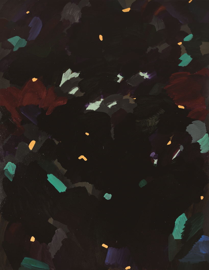 Body Eats Colour 4, 2020, Acrylic on canvas, 116.8x91cm