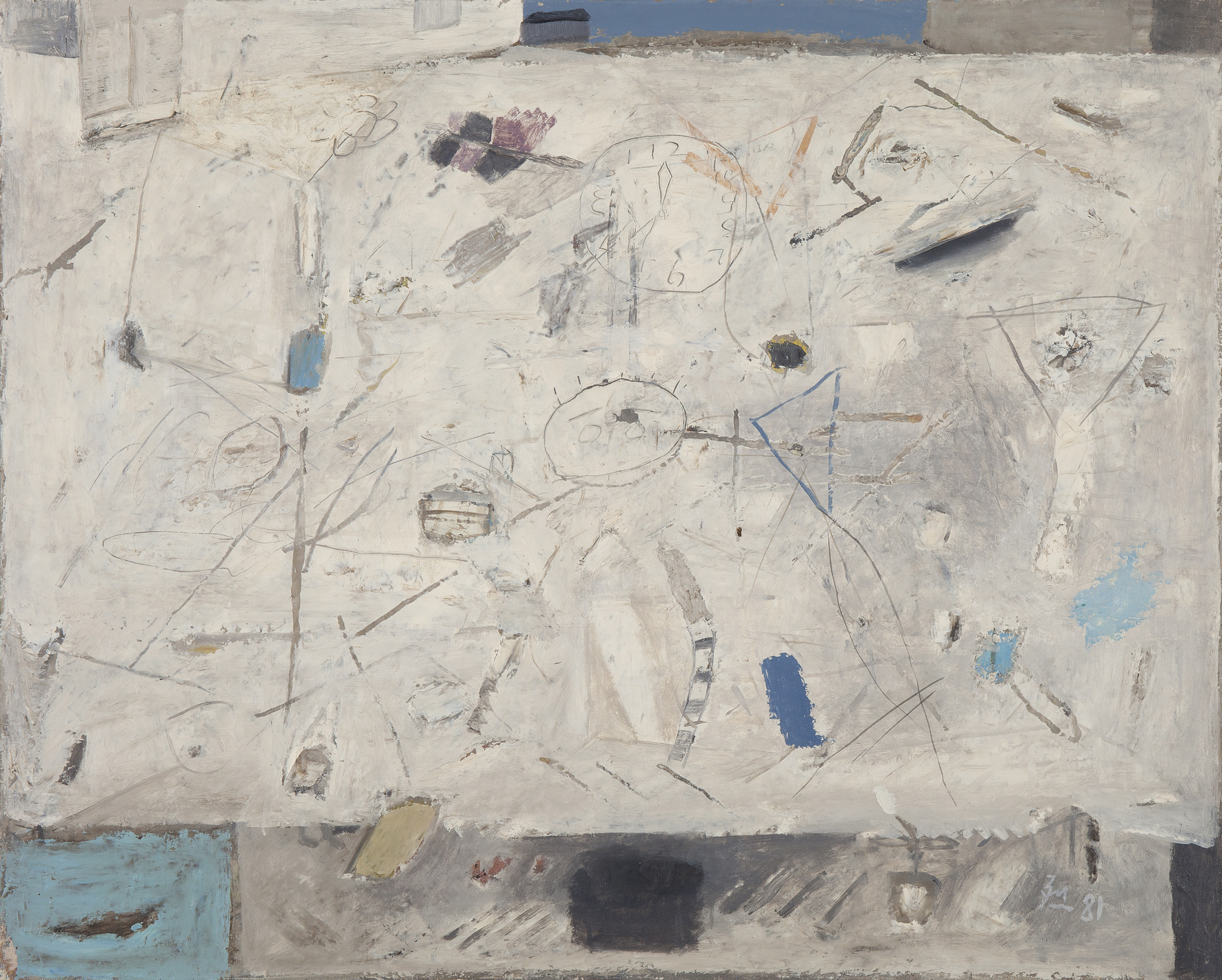 Untitled, 1981, Mixed Media, 80x103cm