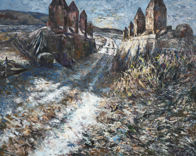 An Old Path, 2012, Oil on canvas, 181.8x227.3cm