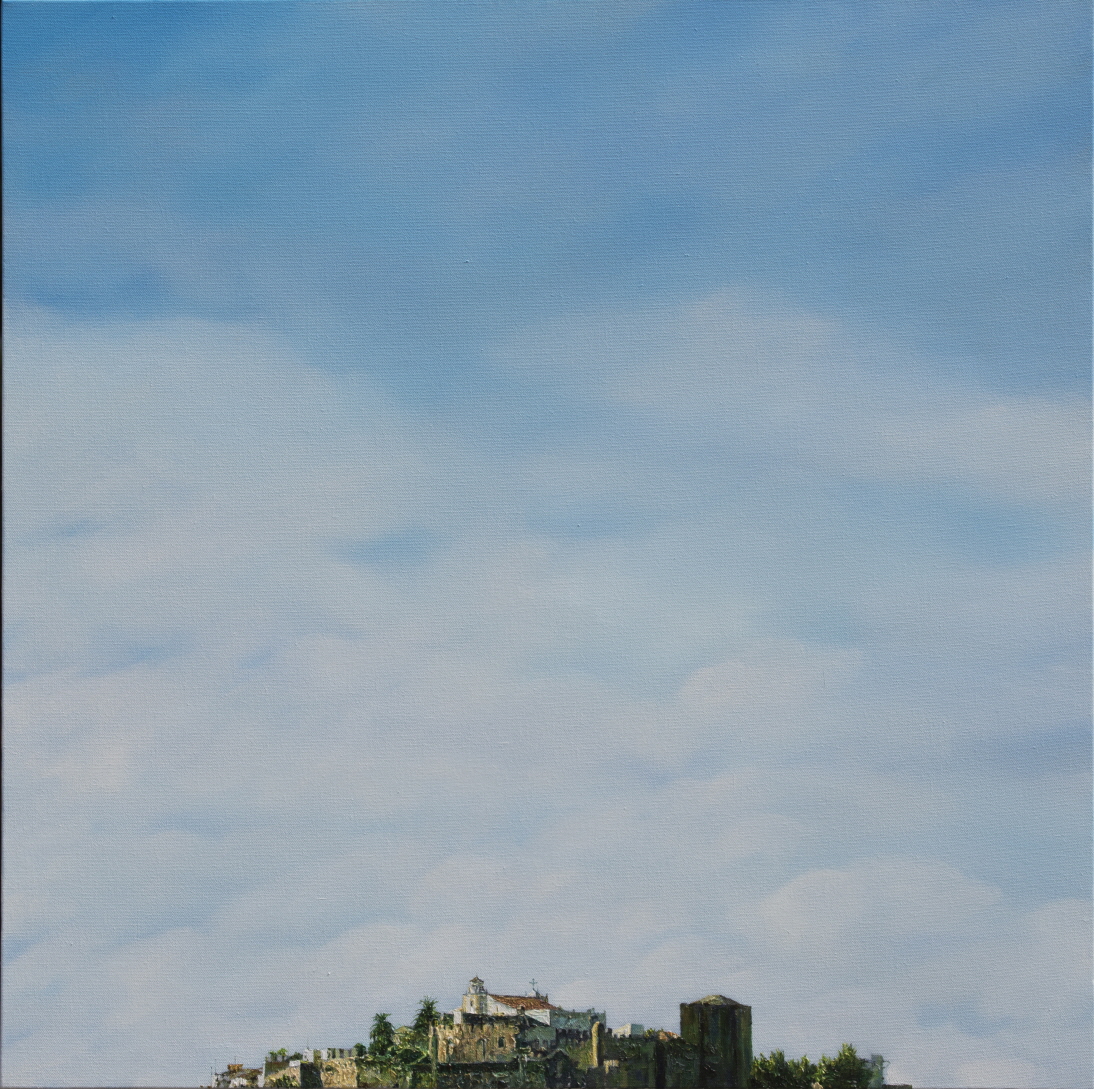 안성규, 경계 16-32, 2016, Oil on canvas, 72.7x72.7cm