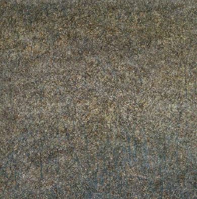 Forest08, 2016, Oil on canvas, 91x91cm
