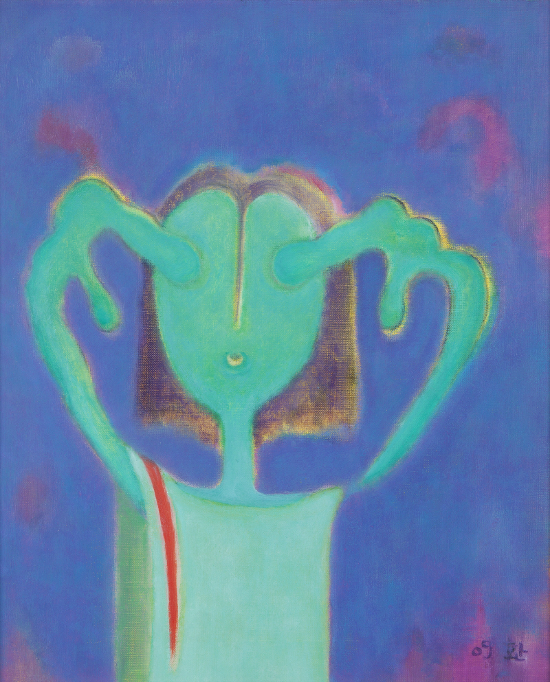 The Girl, 2009, Oil on canvas, 52.5x45.5cm