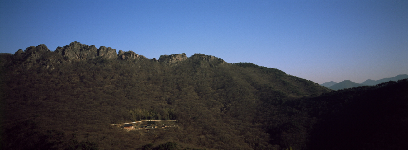 Naejangsan National Park. Jeongeup-si, Jeollabuk-do, SOUTH KOREA, 2006, Pigment Print,  57 1/16x21 1/8 inches