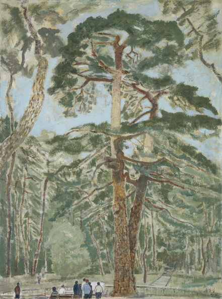 Pine Tree of Mercy, 2015, Acrylic on canvas, 200x150cm