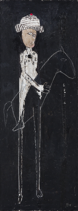 Untitled, 1998, Mixed media, 121x45cm