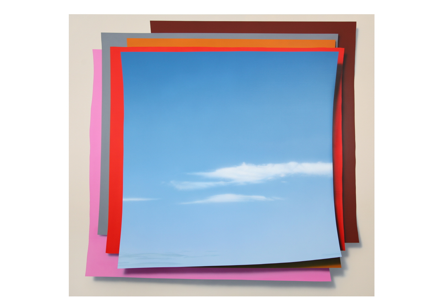 Study Layers 01, 2020, Acrylic on canvas, 150x162.2cm