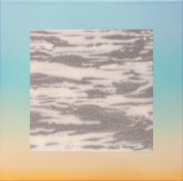 Layers of 2350 (2), 2020, Acrylic on canvas, 30x30cm