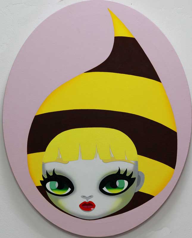 Mari Kim,B 115, 2015, Acrylic on canvas, 50x40cm