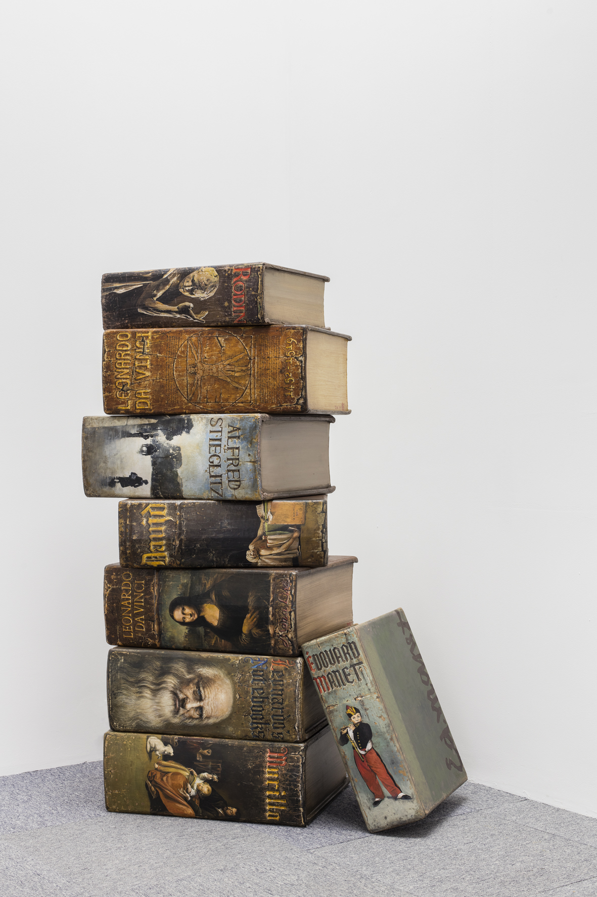 Hardbacks, 2015, Mixed media, Variable