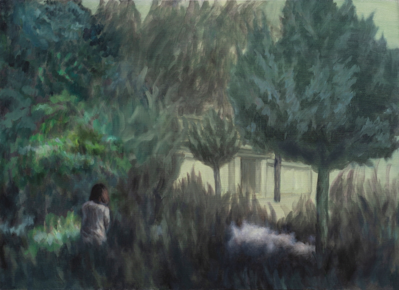 Running Away from Home 2, 2001/19, Acrylic on canvas, 73x100cm