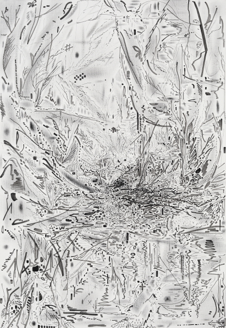 Depth – Deer's Pond, 2019, Acrylic on canvas, 116.8x80.3cm