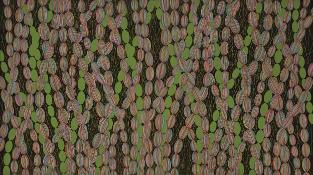 Garden City – XX, 2009, Acrylic on canvas, 90x160cm