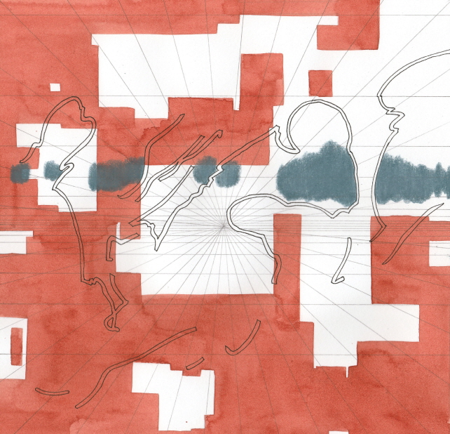 Image(87), 2019, Colored pencil, pencil, pen, watercolor on paper, 19x19cm