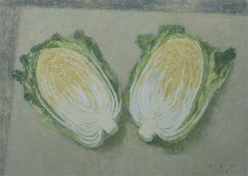 KANG Yo-bae  Cabbage  2008  Acrylic on canvas 72.8x90.9cm