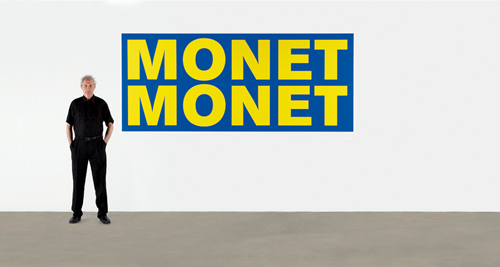 Jean-Pierre RAYNAUD MONET 2008 Serigraphy on dibond 126.8x300cm